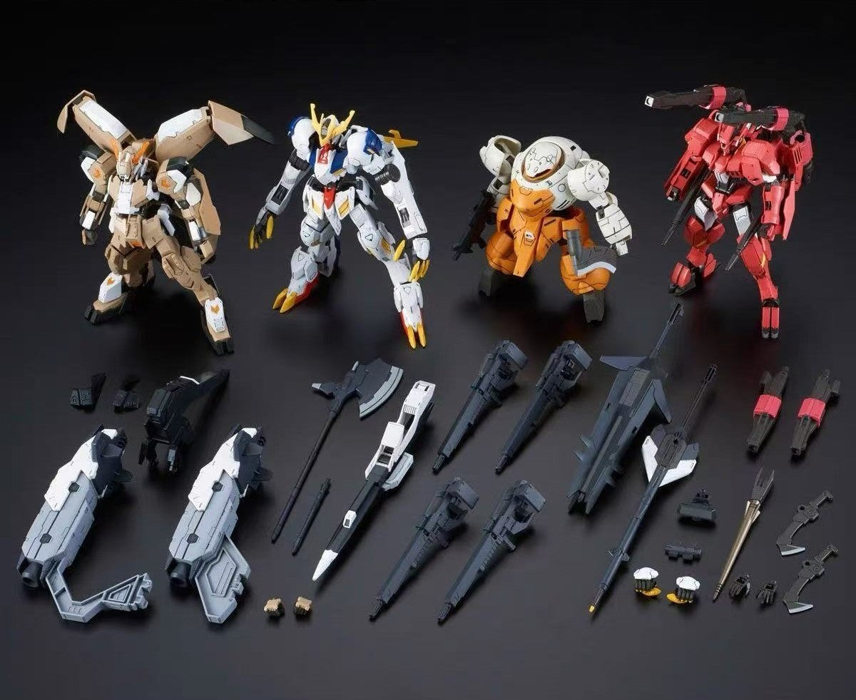 Bandai HG 1/144 Iron-Blooded Orphans Tekkadan Complete Set – Mobile Suit Gundam