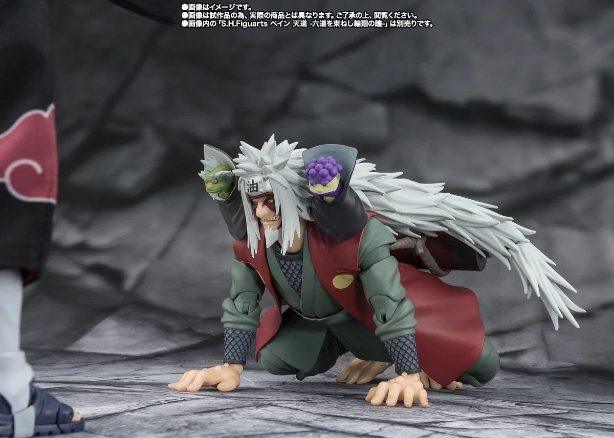 S.H.Figuarts Jiraiya Sage Mode Naruto Shippuden SHF Bandai Tamashii Nations