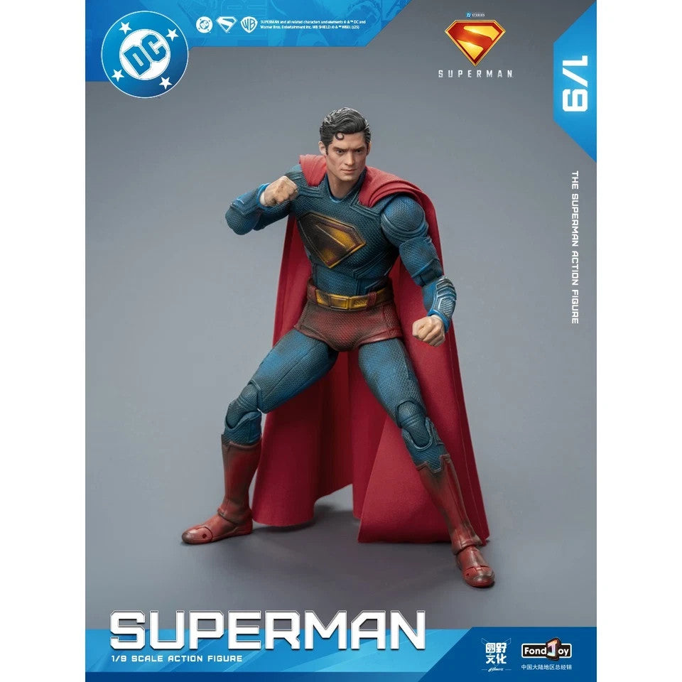 FondJoy DC Battle-Damaged Superman 1/8 Scale Action Figure Collectible BNIB
