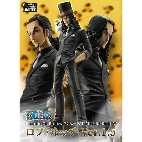 One Piece POP Rob Lucci Ver.1.5 Cipher Pol No.9 Limited Edition MegaHouse Figure