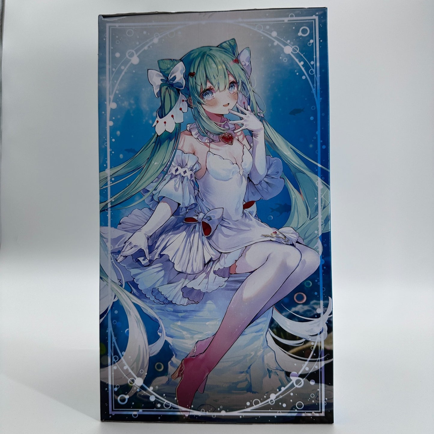 Hatsune Miku Banpresto Evolve Clearluxe Figure White Dress Ver. Bandai New