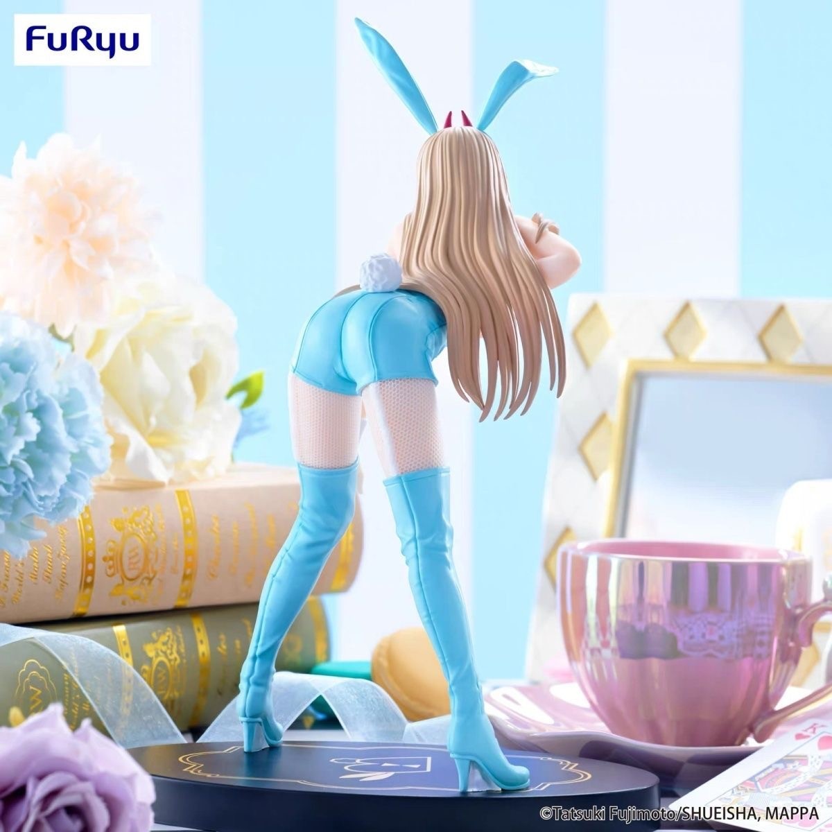 Chainsaw Man Power BiCute Bunnies Figure Light Blue Ver. | Round1 Limited | SEGA