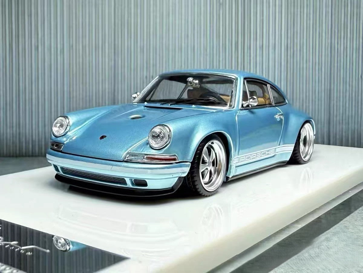 1/43 Singer Porsche Coupe Blue Limited 499 ZM Zincit Model Exclusive Diecast