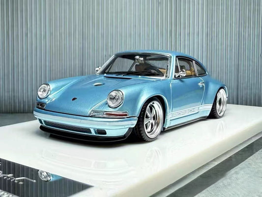 1/43 Singer Porsche Coupe Blue Limited 499 ZM Zincit Model Exclusive Diecast