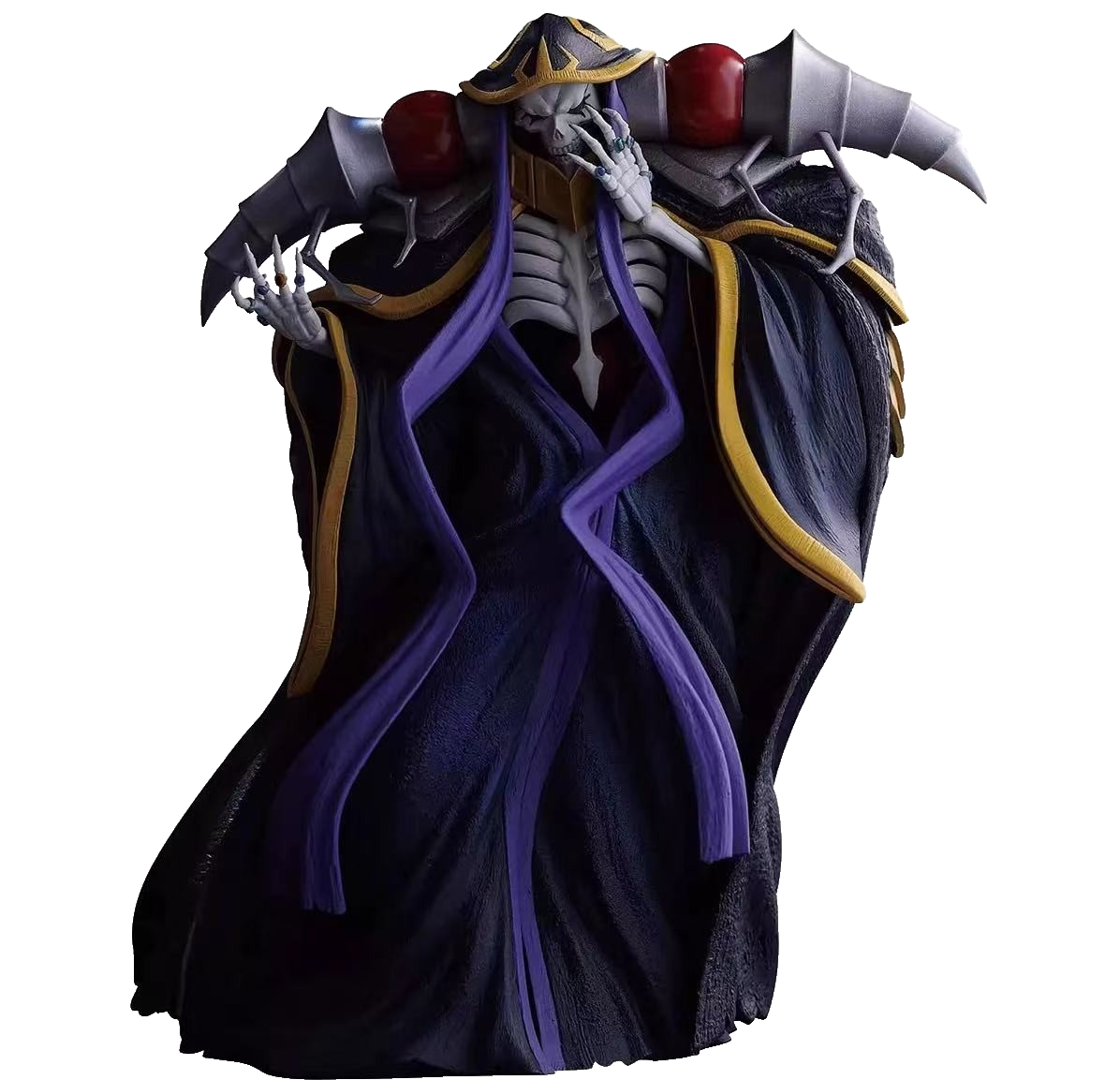 Overlord Bandai Figure Ainz Ooal Gown Overload Release [Opened/New In Box]
