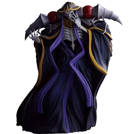 Overlord Bandai Figure Ainz Ooal Gown Overload Release [Opened/New In Box]