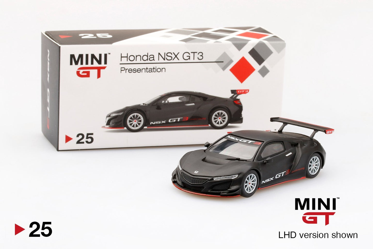 Mini GT Honda NSX GT3 Presentation 1/64 Diecast Model Car