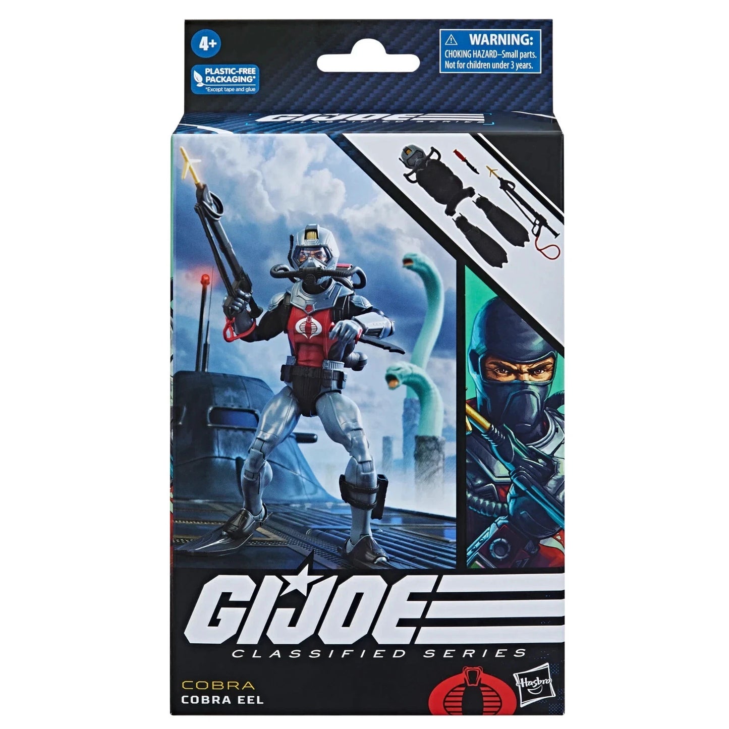 GI Joe Classified Cobra EEL Diver Trooper Figure Hasbro NEW