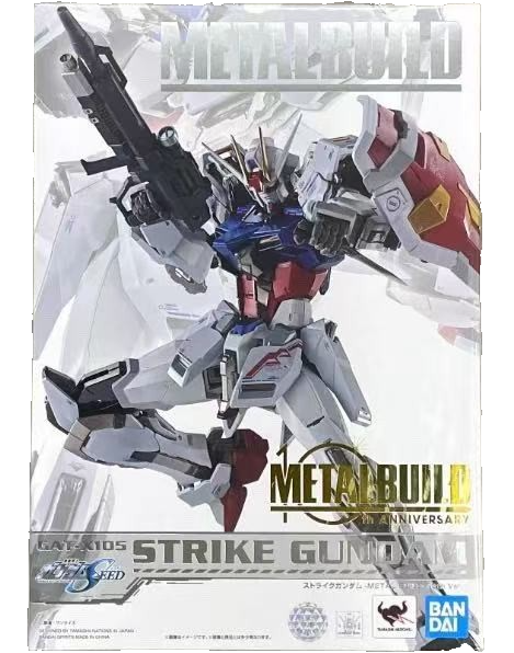 Bandai Metal Build GAT-X105 Strike Gundam 10th Anniversary Edition SEED Tamashii