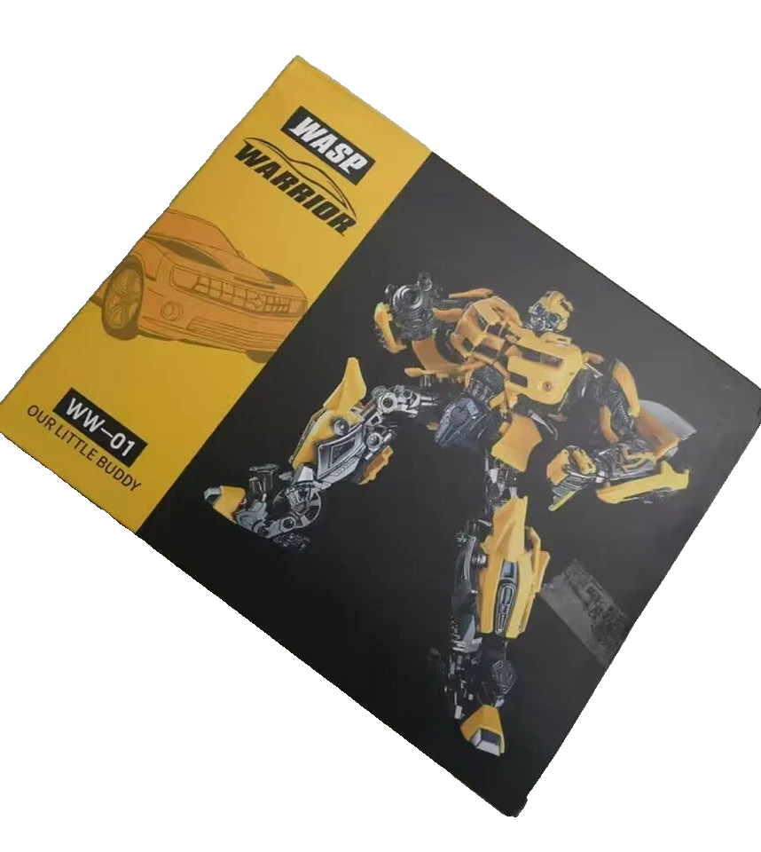 Wasp Warrior WW-01 Little Buddy Yellow Robot Transforming Action Figure NEW