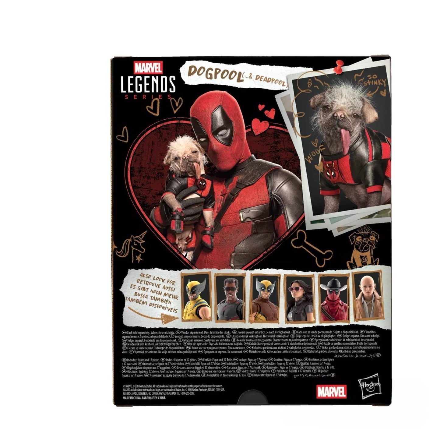 Marvel Legends Dogpool Deadpool & Wolverine Movie Figure Hasbro