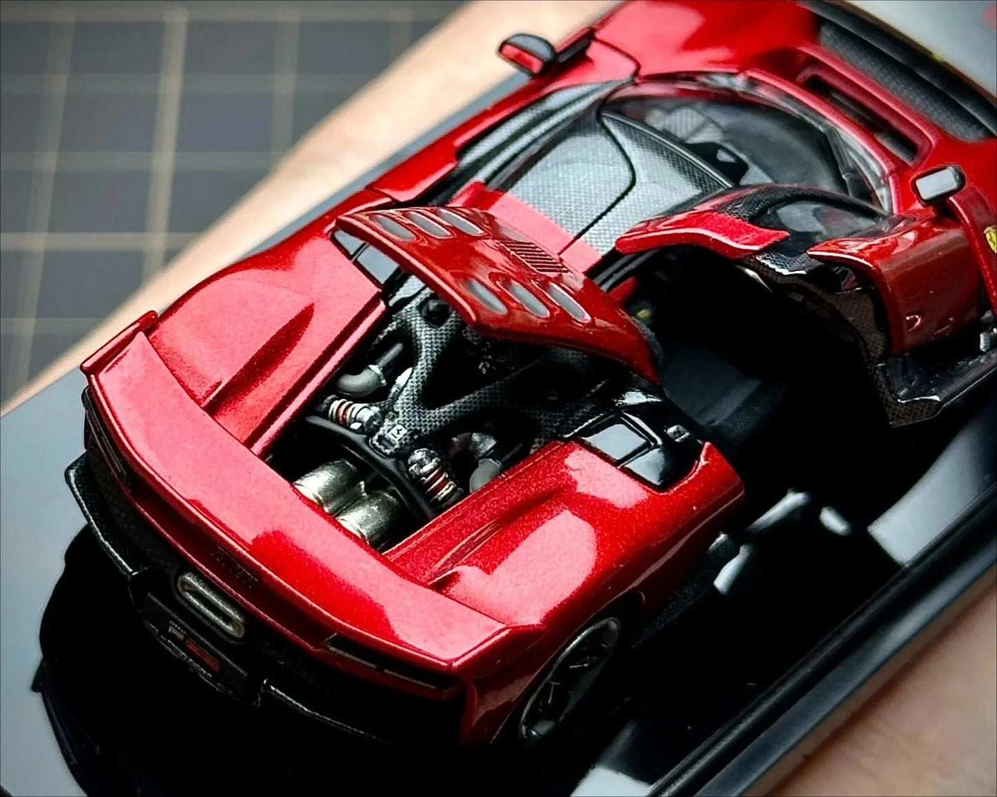 BBR 1:64 Ferrari F80 Red Limited Diecast Full Open AR Box HEC Exclusive