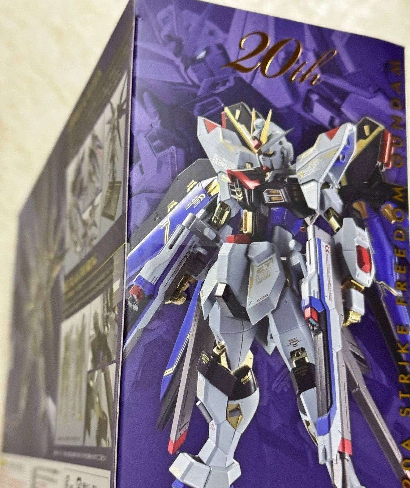 Metal Robot Spirits Strike Freedom Gundam 20th Anniversary Bandai Tamashii
