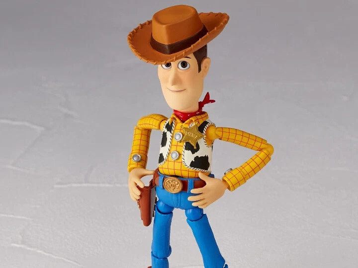 Kaiyodo Revoltech Woody Ver 1.5 Toy Story Action Figure Disney Pixar w/ Alien