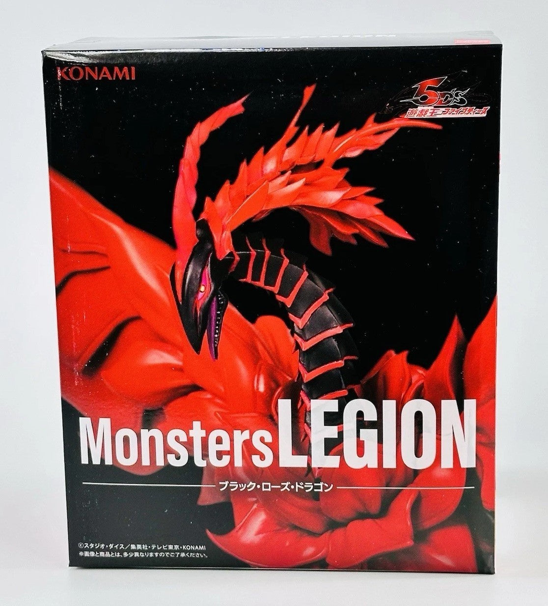 Yu-Gi-Oh Monsters LEGION Black Rose Dragon Figure Konami 5D’s Anime Statue New