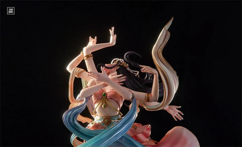 ZUOBAN Studio Ancient Fairy Dancer Resin 1/6 Statue GK Figure Dunhuang Style