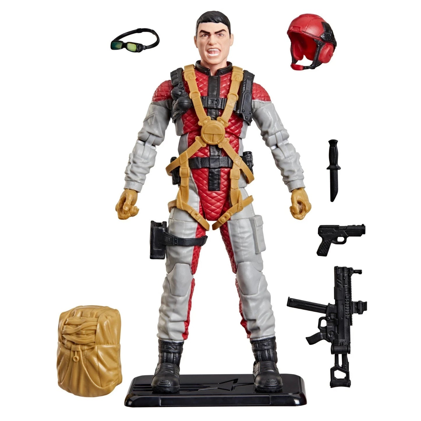 GI Joe Classified Retro Crazy Legs (David Thomas) Paratrooper Figure Hasbro New