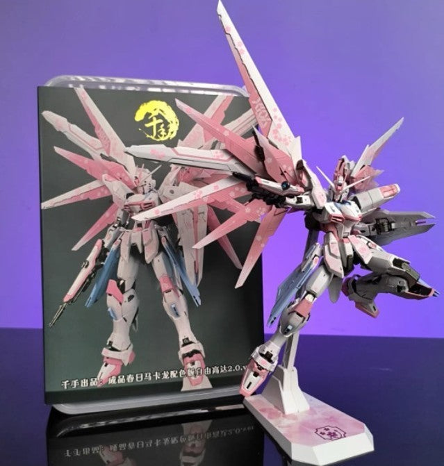 Destiny Gundam Sakura Ver. | Cherry Blossom Custom Model Limited Pink & White