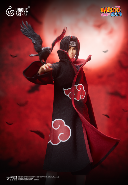 Unique Art 1/12 Itachi Uchiha Naruto Shippuden Figure Crow Effect Preorder