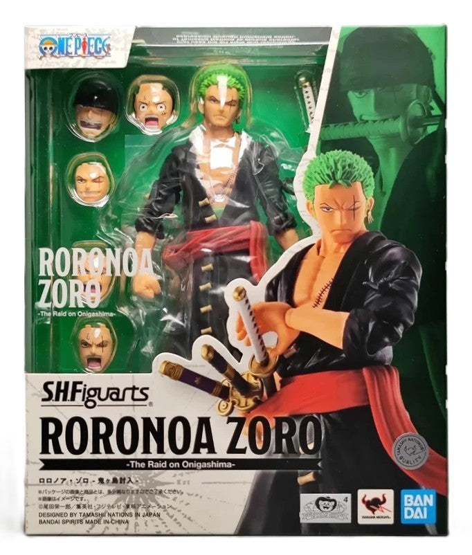 S.H.Figuarts Roronoa Zoro Raid On Onigashima One Piece SHF Bandai Tamashii