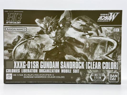 Bandai HG 1/144 Gundam Sandrock Clear Color Limited Item Gundam W New