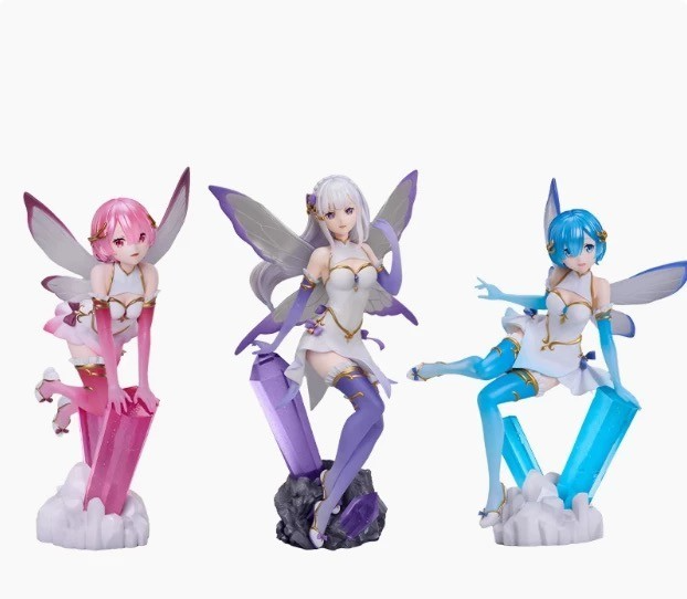 Elico Original Pink Fairy Magical Girl Anime Figure Collectible Authentic