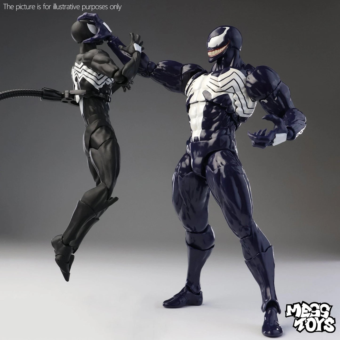 Mess Toy Venom Action Figure Marvel Symbiote Action Figure Collectible Preorder