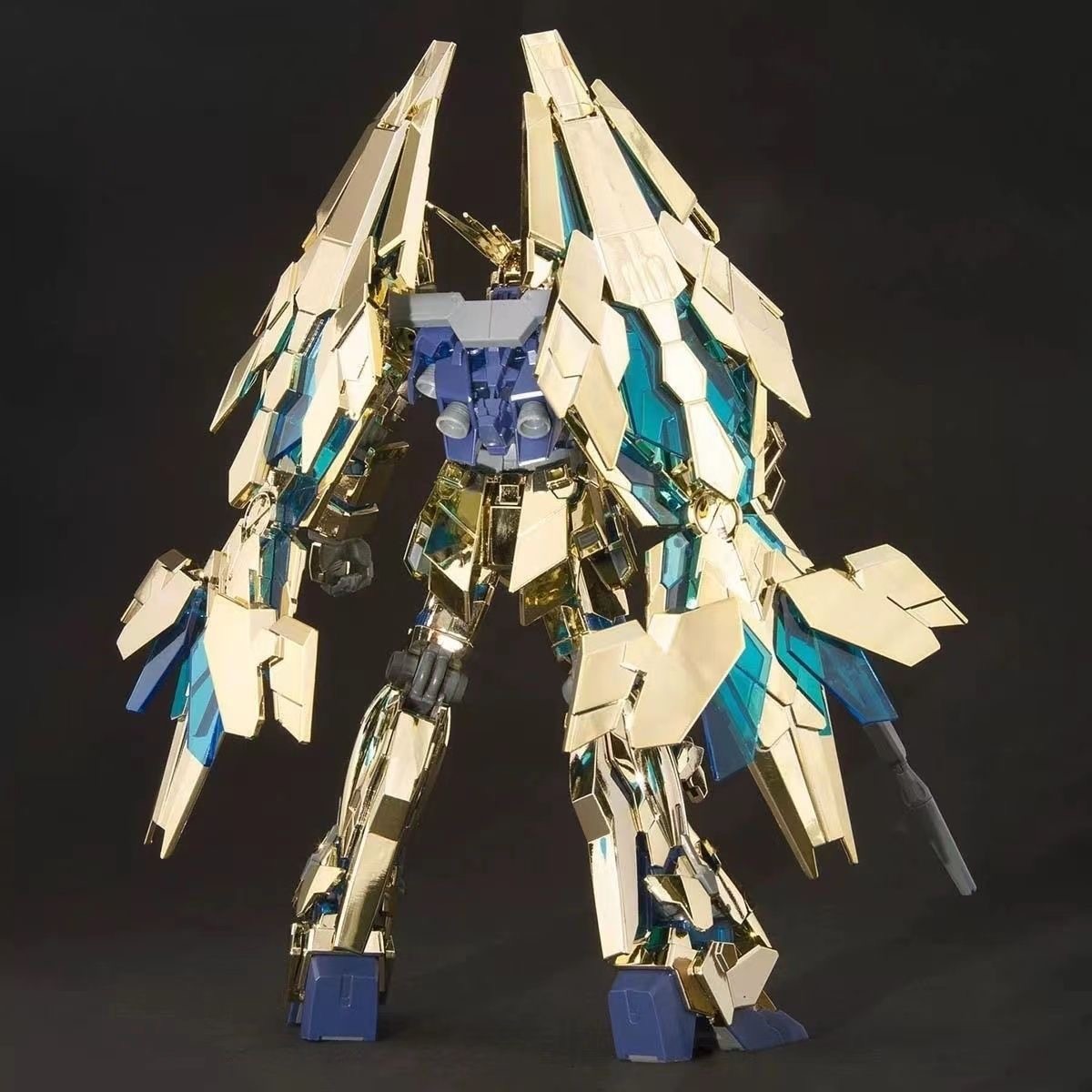 HG 1/144 Unicorn Gundam 03 Phenex (Destroy Mode) Gold&Silver Coating Set limited