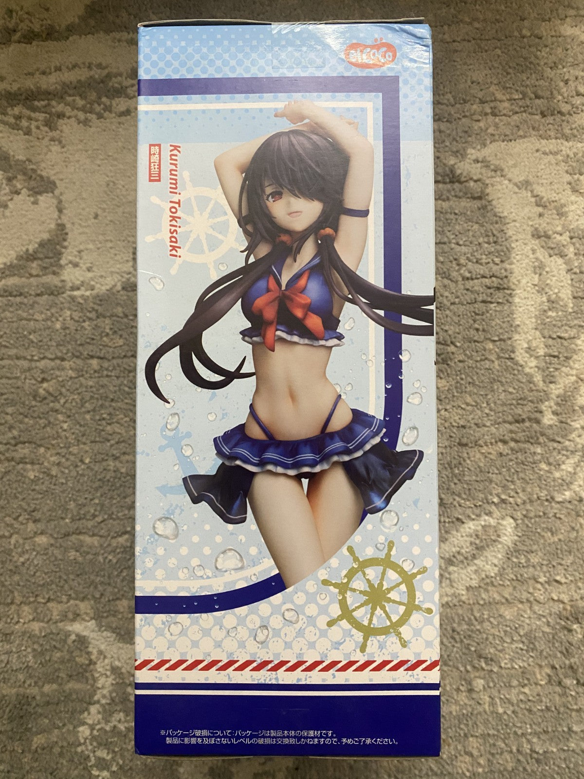 eICOCO Date A Live Kurumi Tokisaki Marine Ver Figure BNIB Official Anime Statue