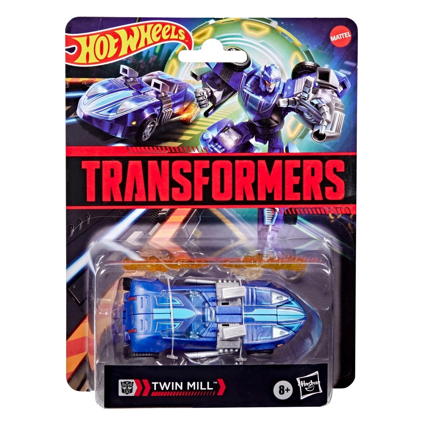 Hot Wheels Transformers Twin Mill Mattel Hasbro Collaboration Figure NEW