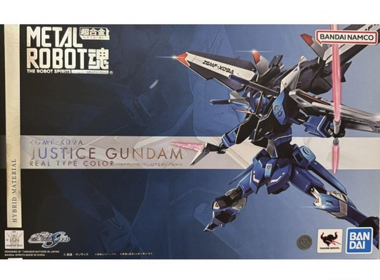 Bandai Metal Robot Spirits Justice Gundam Real Type Color ZGMF-X09A