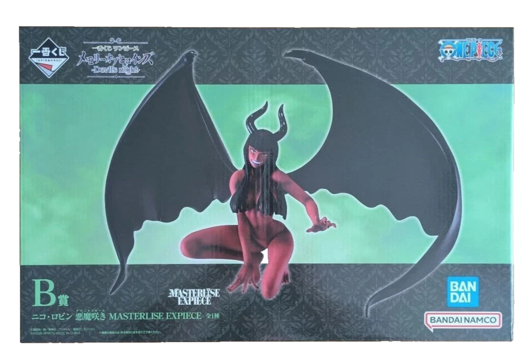 One Piece Nico Robin Devil Child Ichiban Kuji B Prize Masterlise Figure Bandai