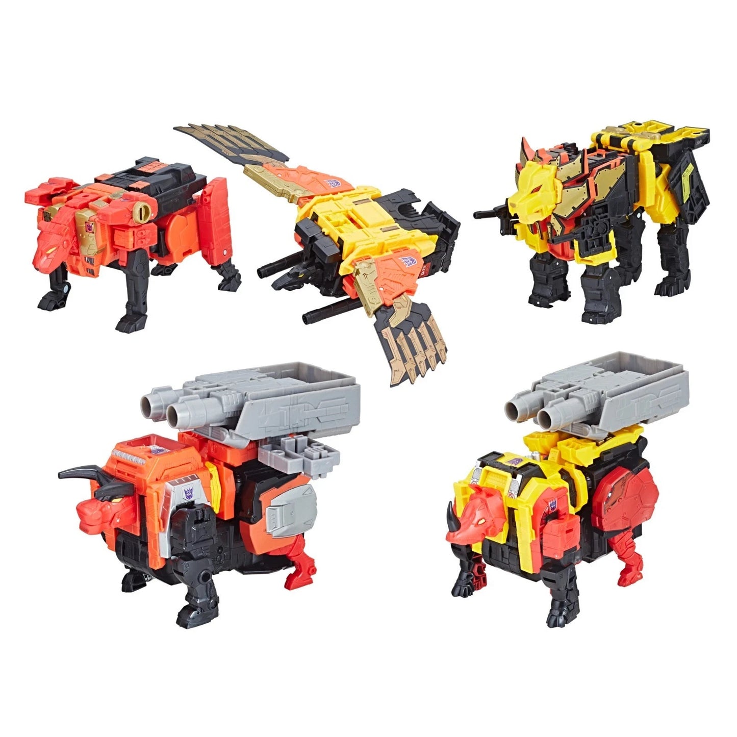 Transformers Power of the Primes Predaking Combiner Set Titan Class Hasbro