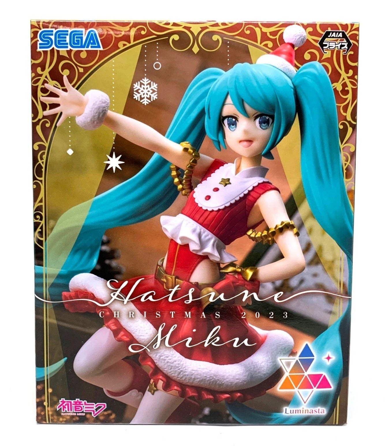 Hatsune Miku Christmas 2023 Luminasta Figure SEGA Vocaloid Anime Prize Figure