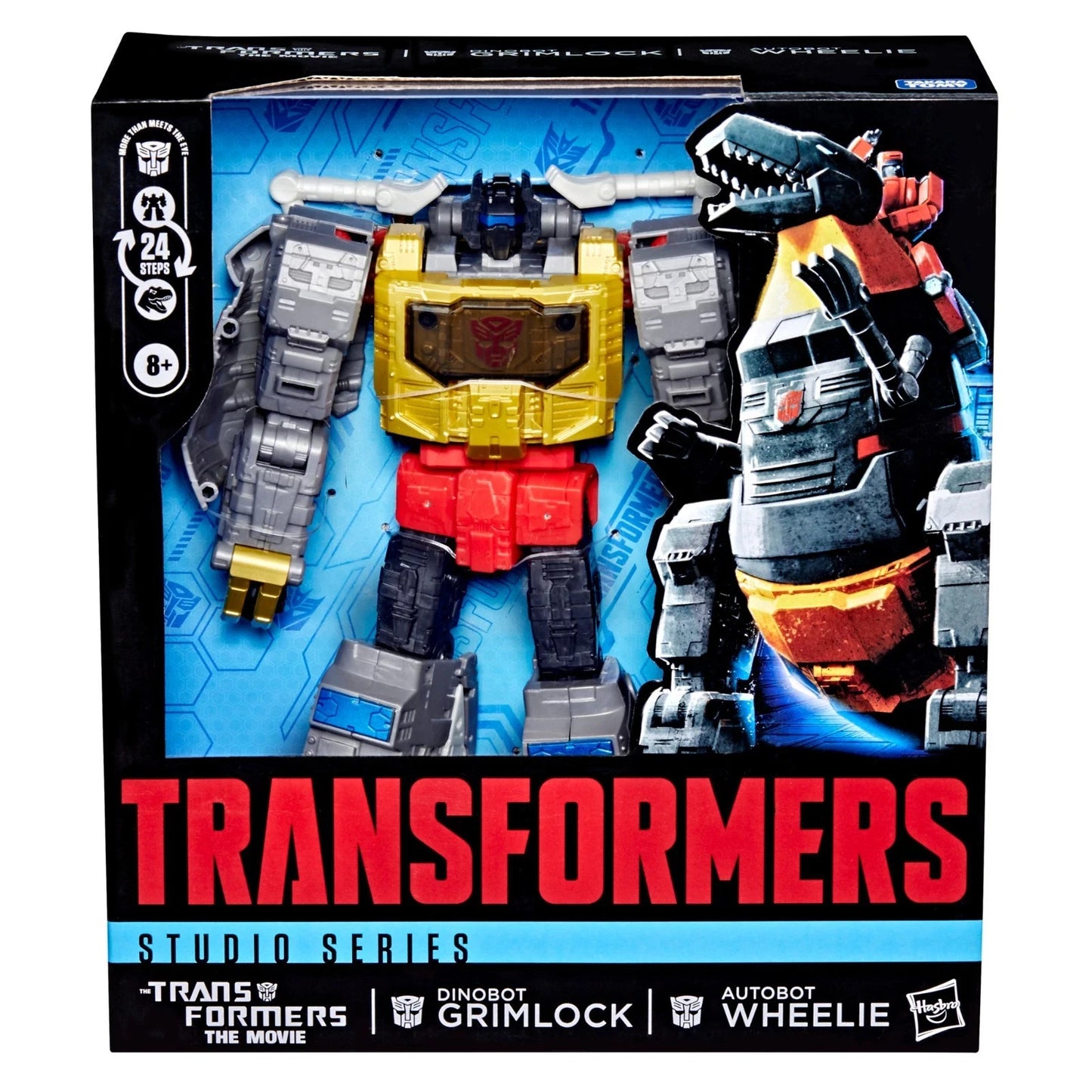 Transformers Studio Series Grimlock & Wheelie The Movie Hasbro Figure Set NEW