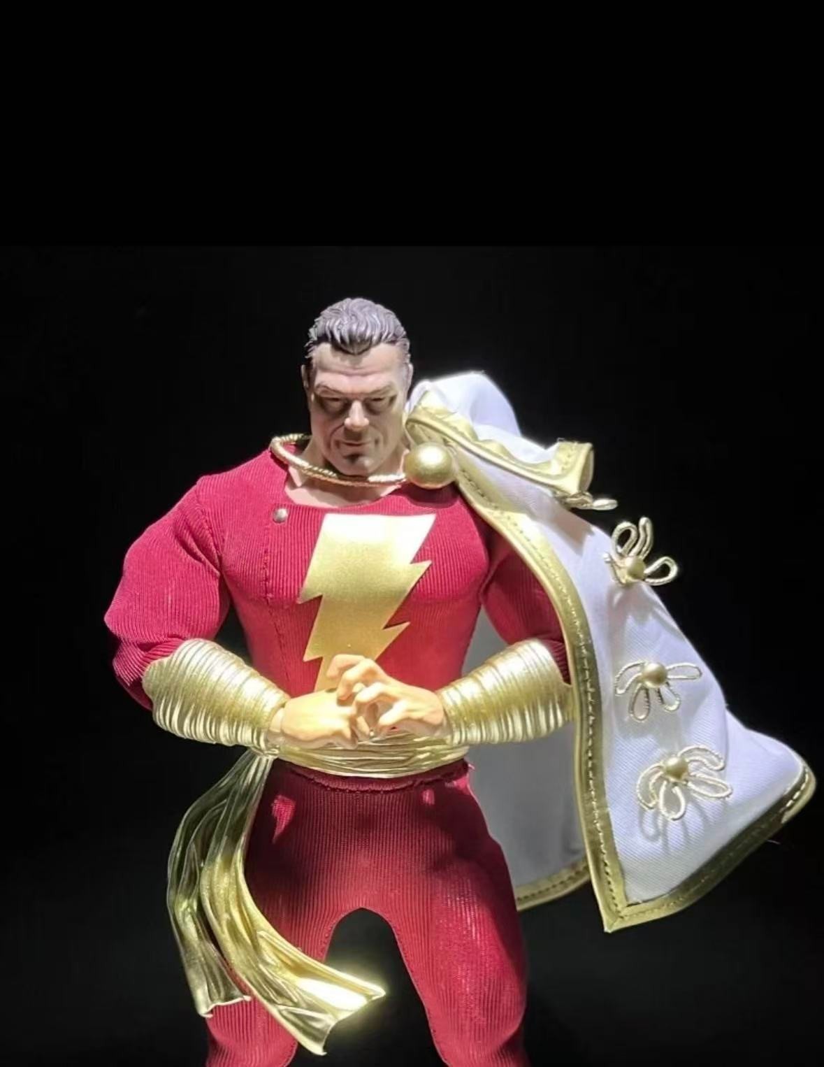 Shazam 1/12 Scale Action Figure GONG DC Comics Warner Bros Licensed Set w/Bonus