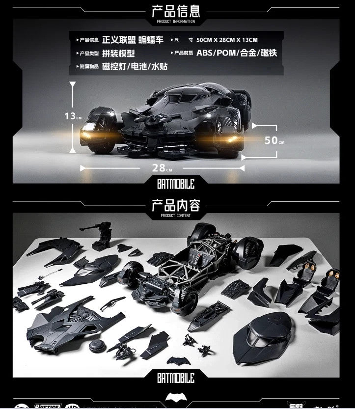 HUGE Batman Batmobile 2025 Ver Vehicle Model DC Comics BNIB Collectible In Stock