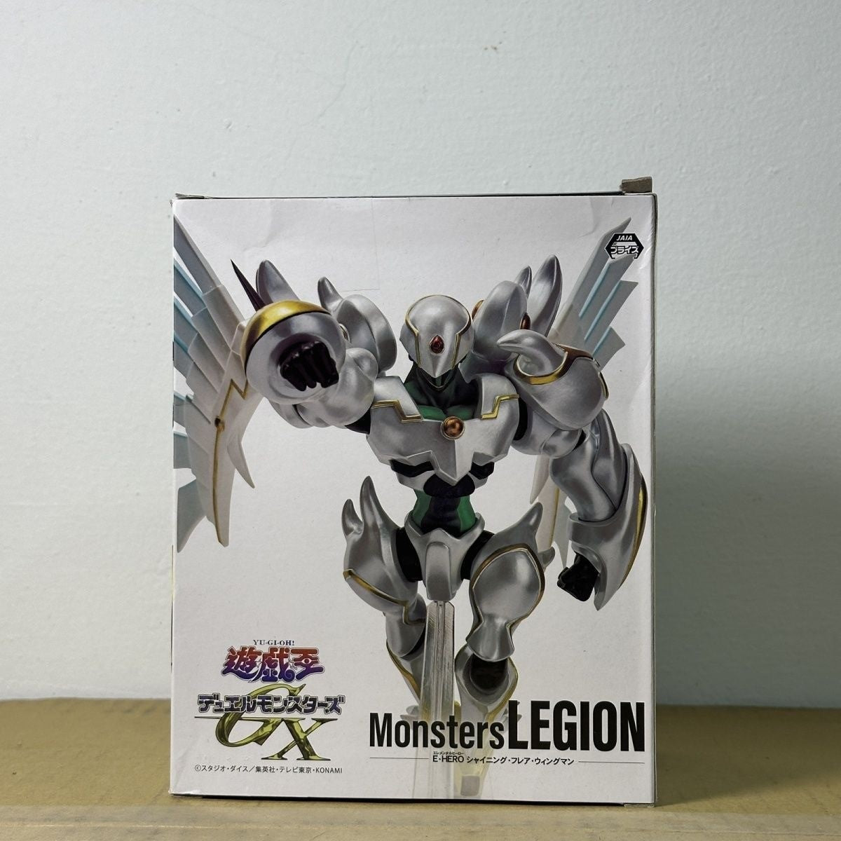 KONAMI Yu-Gi-Oh E HERO Shining Flare Wingman Monsters LEGION Figure NEW