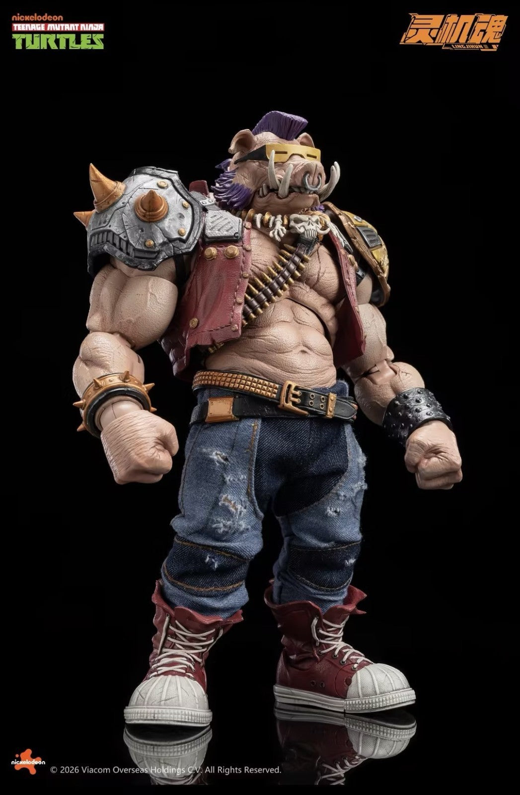 TMNT Bebop 1/12 Action Figure LingJiHun PREORDER