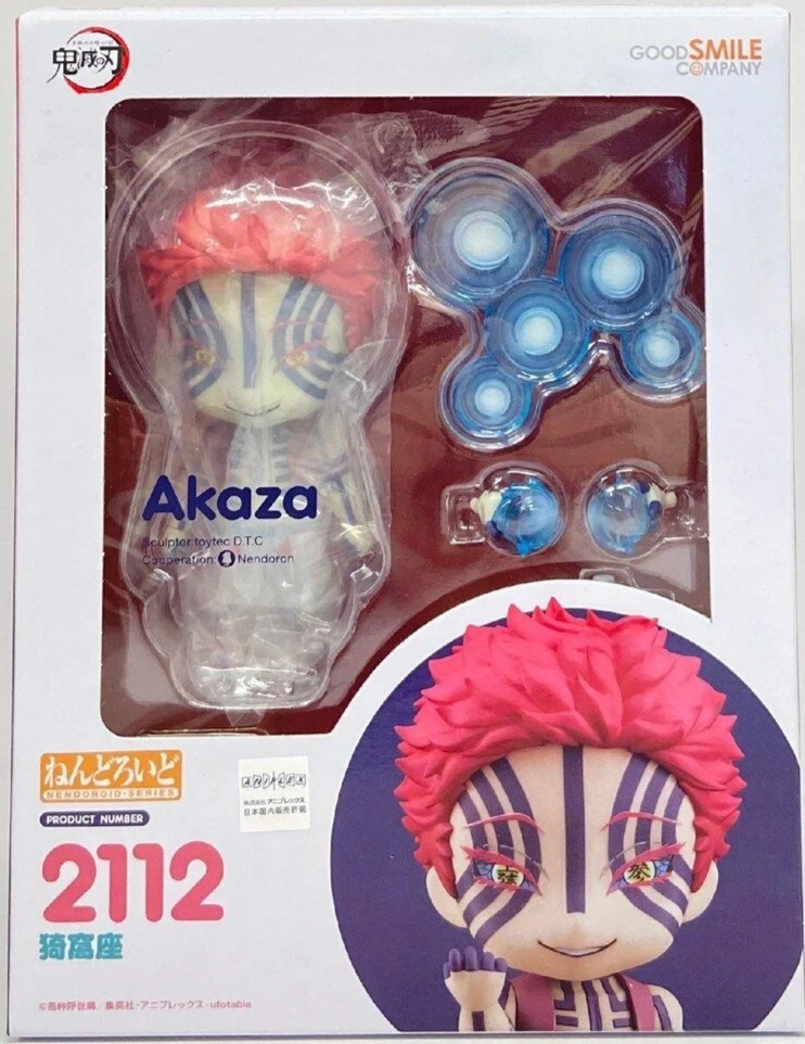 Nendoroid 2112 Akaza Demon Slayer Kimetsu no Yaiba Good Smile Authentic Figure