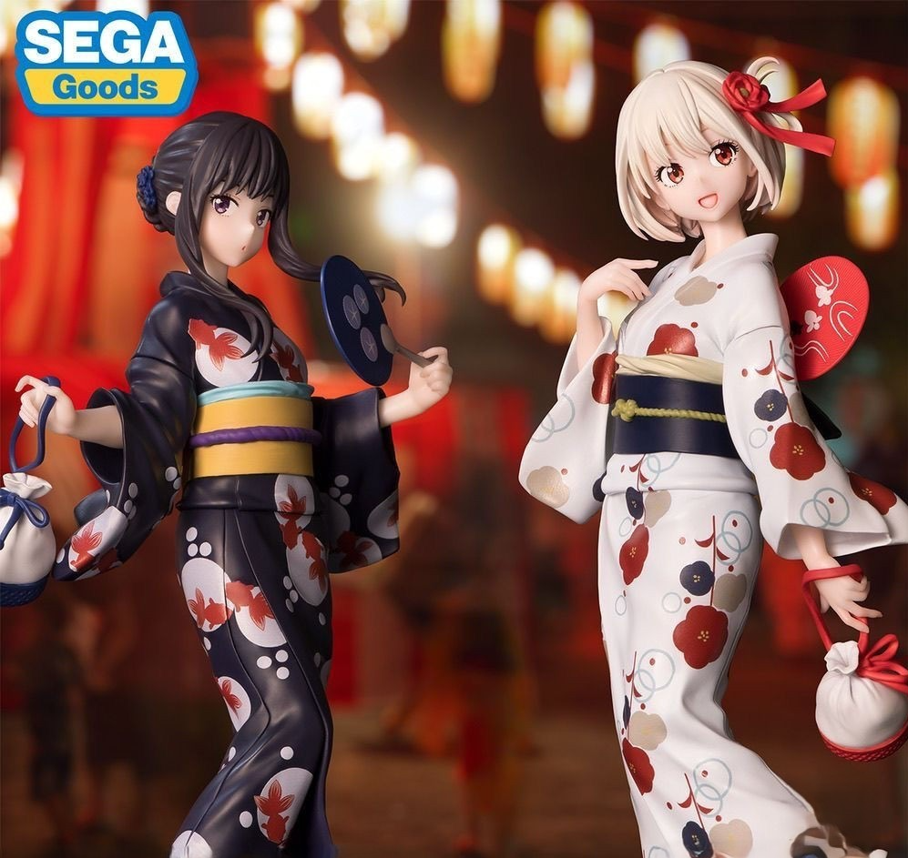 Lycoris Recoil: Chisato Nishikigi and Takina Inoue Yukata Figure Set -Luminasta