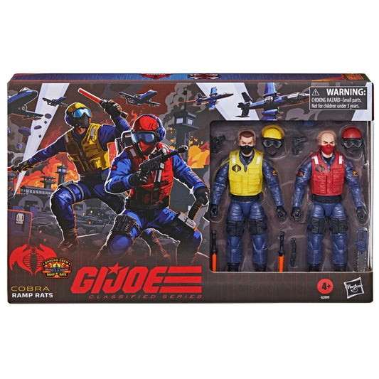 GI Joe Classified Series Cobra R.A.M.P. RATS 2 Pack Action Figures Hasbro NEW