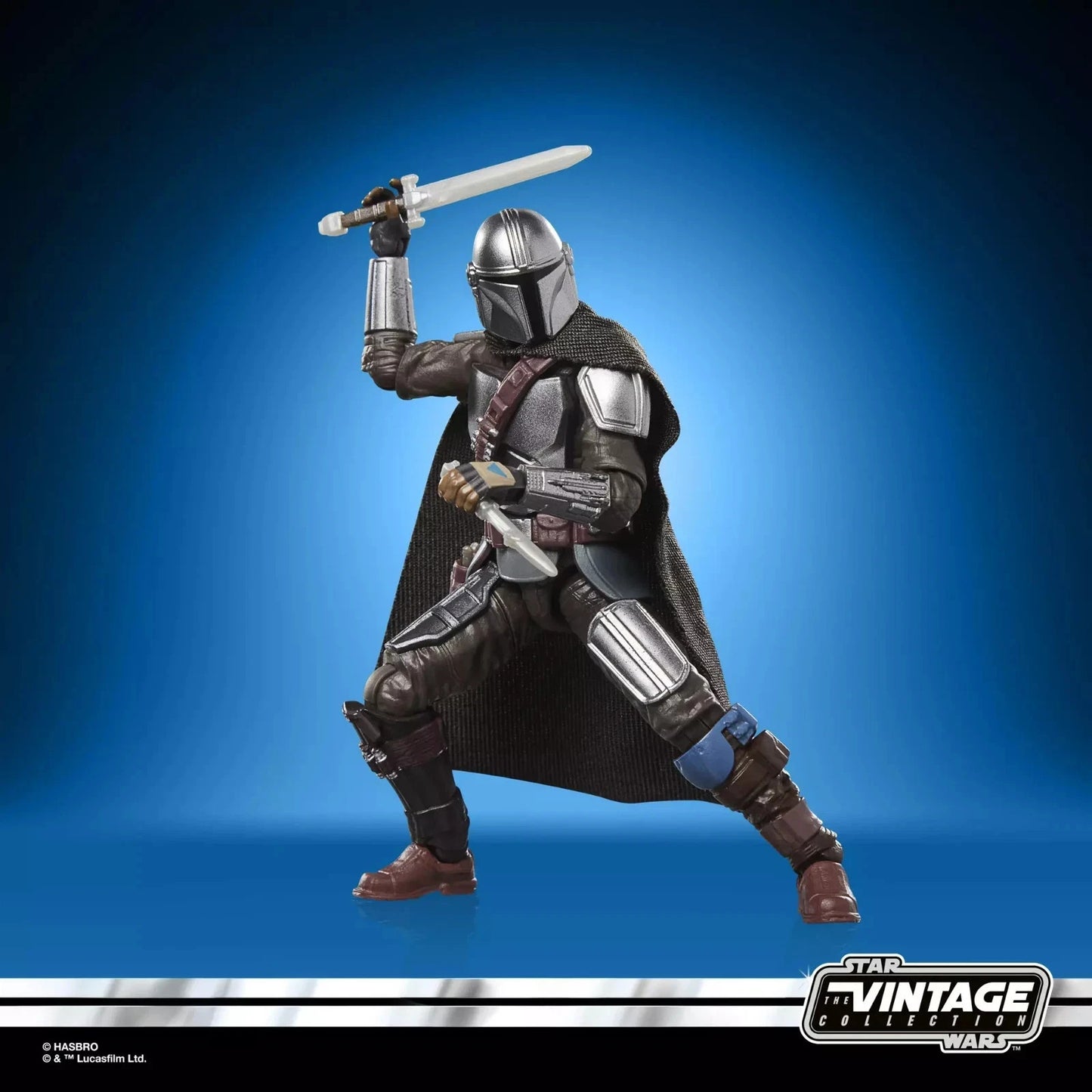 Star Wars VC Mandalorian Grogu Deluxe Kenner Style Carded Figure Hasbro