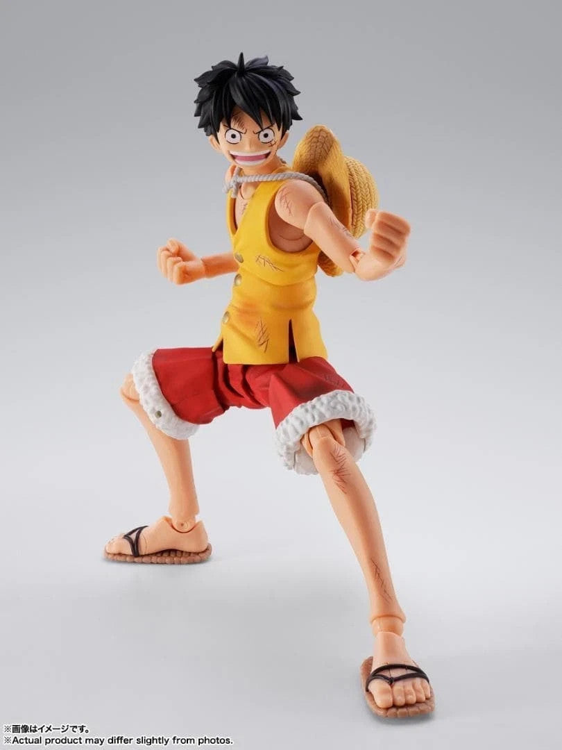 SHF One Piece Monkey D Luffy Marineford Figure S.H.Figuarts Bandai