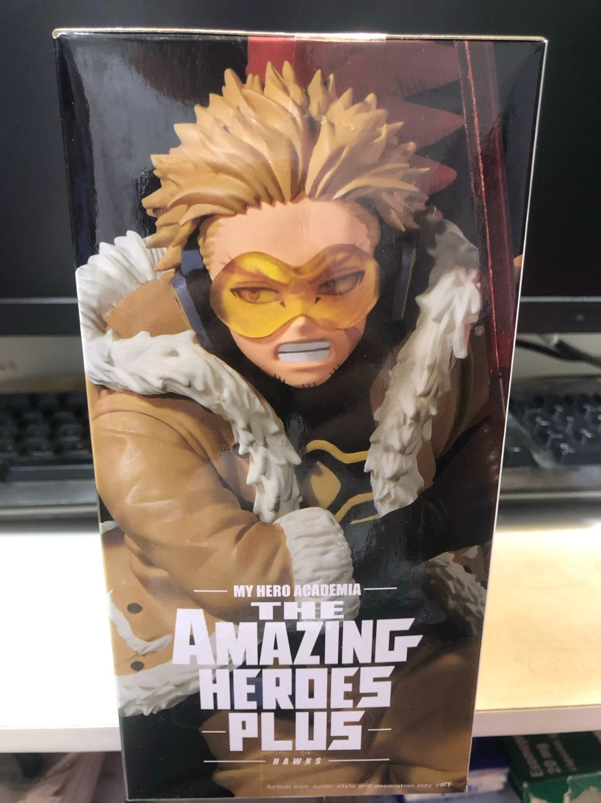My Hero Academia The Amazing Heroes Plus Hawks Figure | Bandai Banpresto Authent