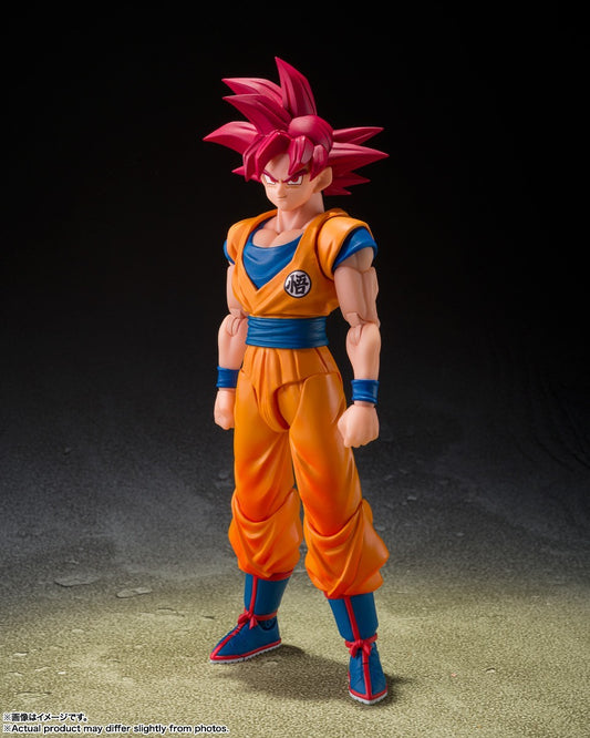 S.H.Figuarts Super Saiyan God Son Goku God Aura Figure Dragon Ball Z Preorder