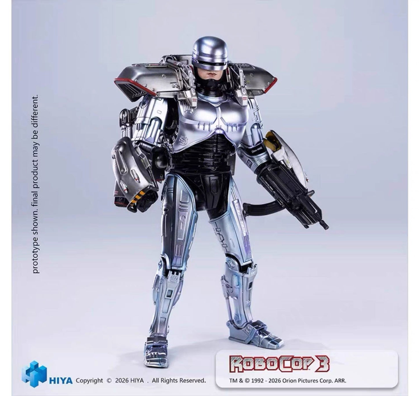 Hiya Toys RoboCop 3 RoboCop 1/12 Scale Action Figure Preorder Dec 2026
