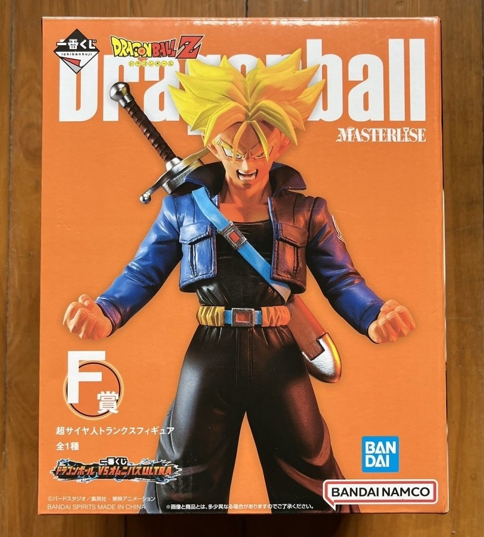 Ichiban Kuji Dragon Ball Z Super Saiyan Trunks Figure F Prize Masterlise BNIB