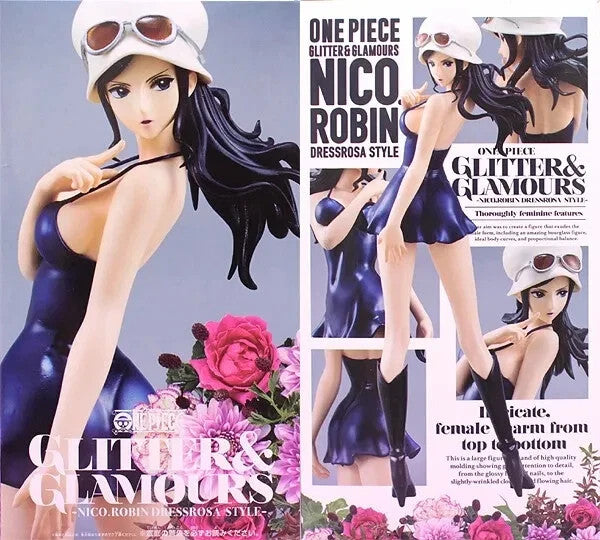One Piece Nico Robin Glitter & Glamours Dressrosa Style Figure Banpresto