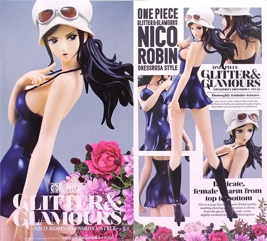 One Piece Nico Robin Glitter & Glamours Dressrosa Style Figure Banpresto